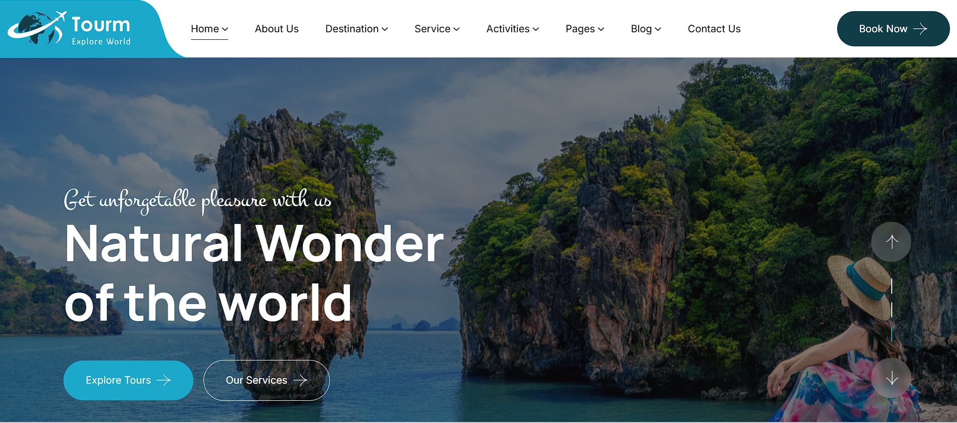 Screenshot Bali Travel Booking App
